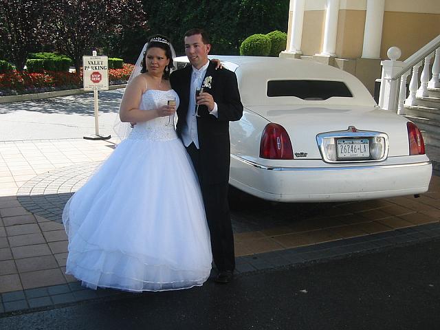 alex and lucya by limo