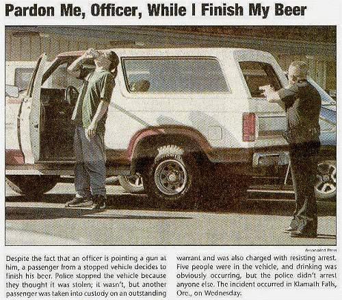 let me finish my beer