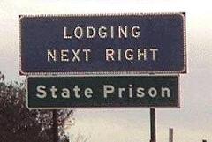 lodging state prison