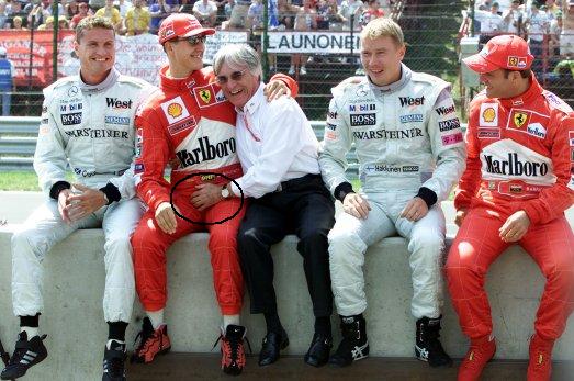 Friendly touch of a racing coach