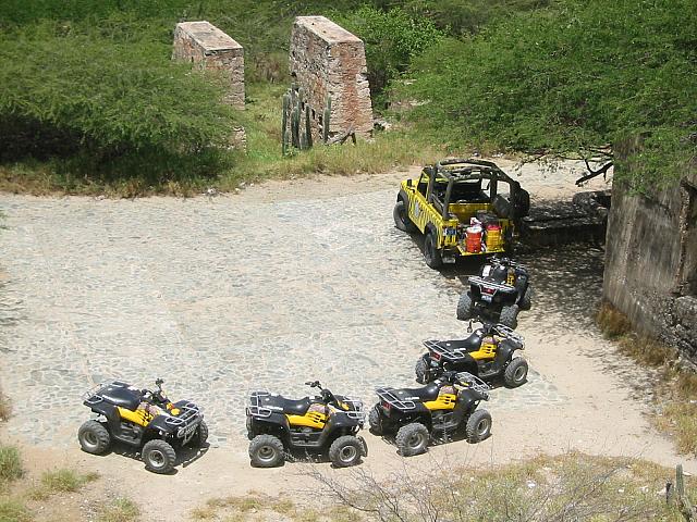 ATVing in the natural park