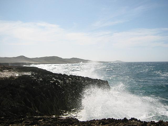 blow hole and waves