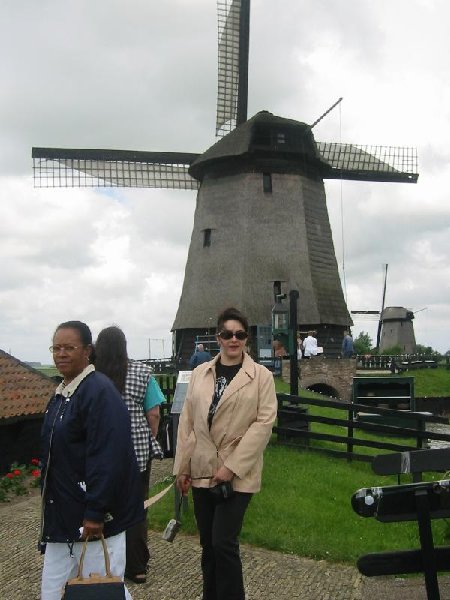 anastasia by a windmill