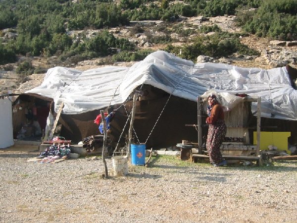 roadside hut