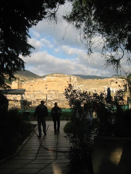 view of the ruins