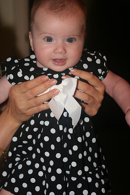 Ellie 5 mo dot dress