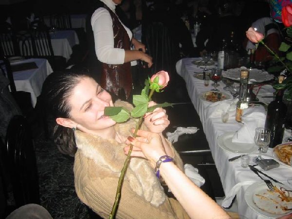 marina with a flower