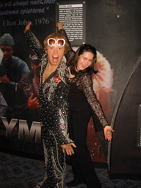 Elton John and Anastasia