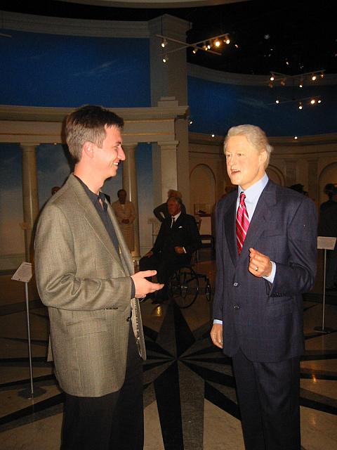 Konstantin and Bill Clinton