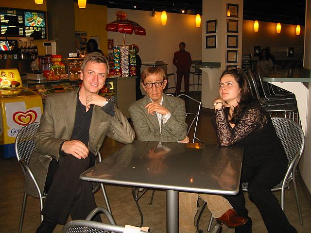 dining with Woody Allen