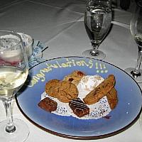 congratulations desert plate