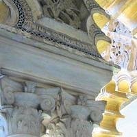 stonework on palace walls