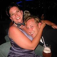 jenn hugging mike