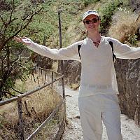 konstantin on a path to diamond head