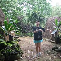 anastasia dancing in rainforest