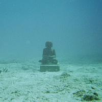 underwater budda