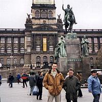 Denis and I before National Museum