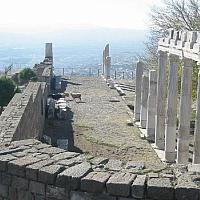 Goats rule the ruins