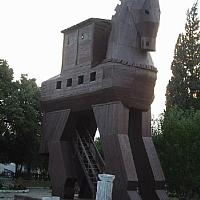 Trojan horse replica