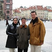anastasia denis and konstantin on staromestske namesti