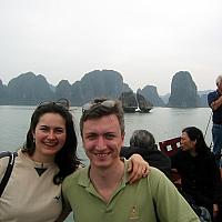 Halong Bay- Anastasia and Konstantin 2