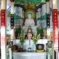 Buddah shrine on marble mountain
