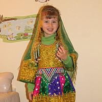 102810 Halloween Afghan princess