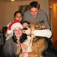 Marina Nastya Brandy Lena and Alex hugging