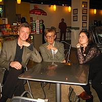 dining with Woody Allen