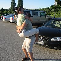 Kathy and Igor love is in the air